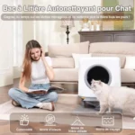 Ellenpent Litière Autonettoyante Fermée XL 90L : Avis Complet