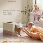 Feandrea Bac à Litière Fermé pour Chat : Avis Complet