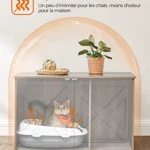 Feandrea Maison de Toilettes pour Chat : Avis Complet