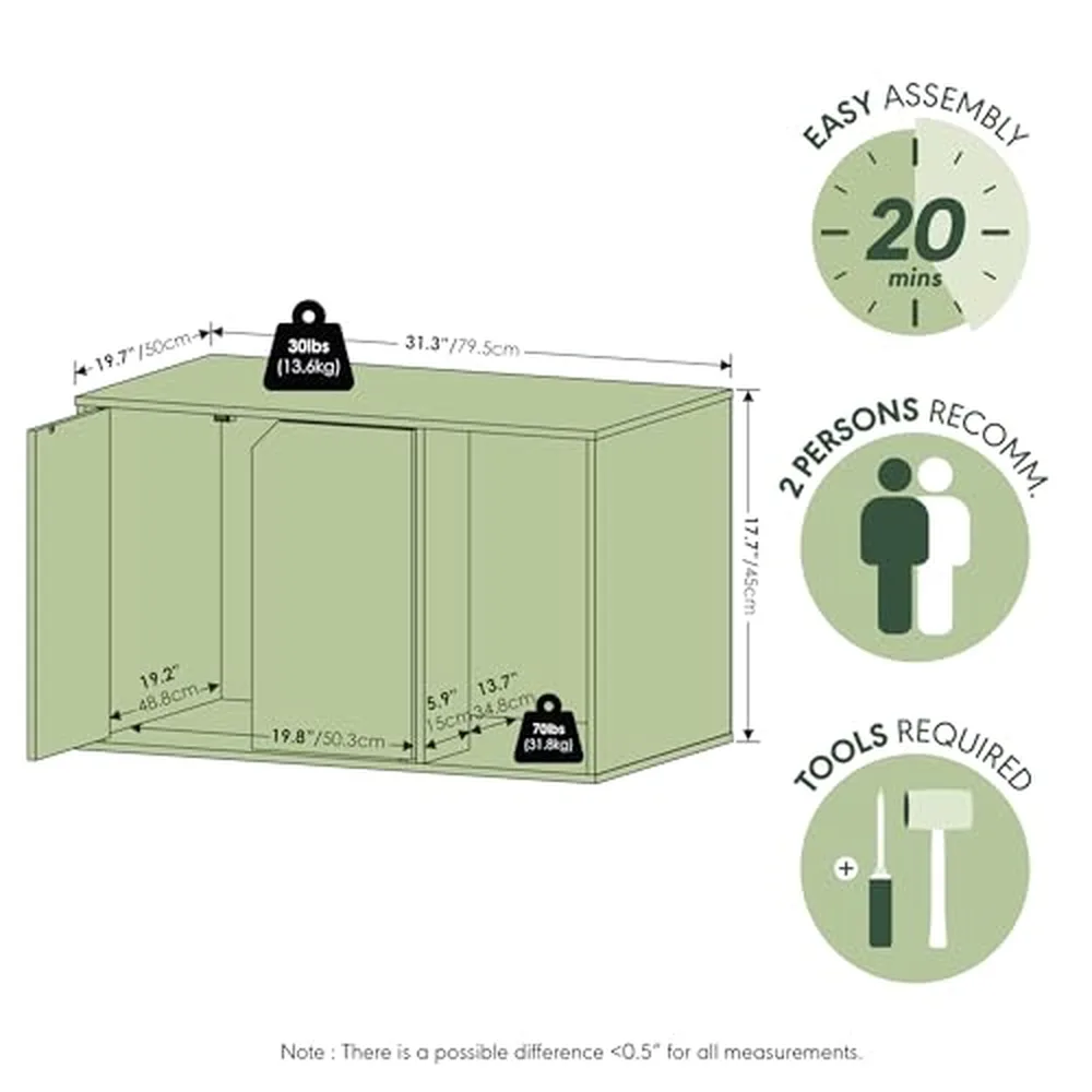 Furinno Peli Enceinte pour Bac à Litière : Avis Complet