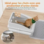FURTIME Bac à Litière en Inox : Avis Complet et Test