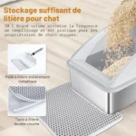FURTIME Bac à Litière en Inox : Avis Complet et Test