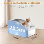 FURTIME Bac à Litière en Inox : Avis Complet et Test