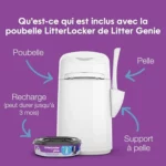 Litter Genie LitterLocker Fashion : Avis Complet sur la Poubelle à Litière
