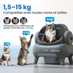 Neakasa M1 Lite : Avis Complet sur la Litière Auto-nettoyante à Couvercle Ouvert