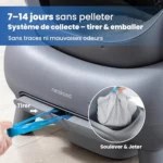 Neakasa M1 Lite : Avis Complet sur la Litière Auto-nettoyante à Couvercle Ouvert