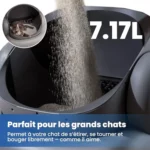 Neakasa M1 Lite : Avis Complet sur la Litière Auto-nettoyante à Couvercle Ouvert