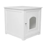 zoovilla Kitty Litter Loo : Avis Complet sur ce Meuble Litière Blanc