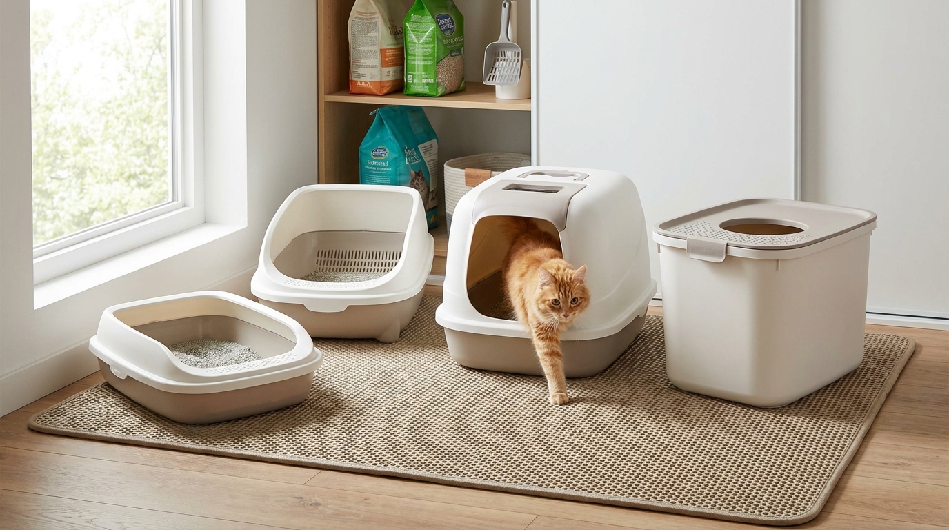 Bac à litière pour chat : comment choisir le bon modèle