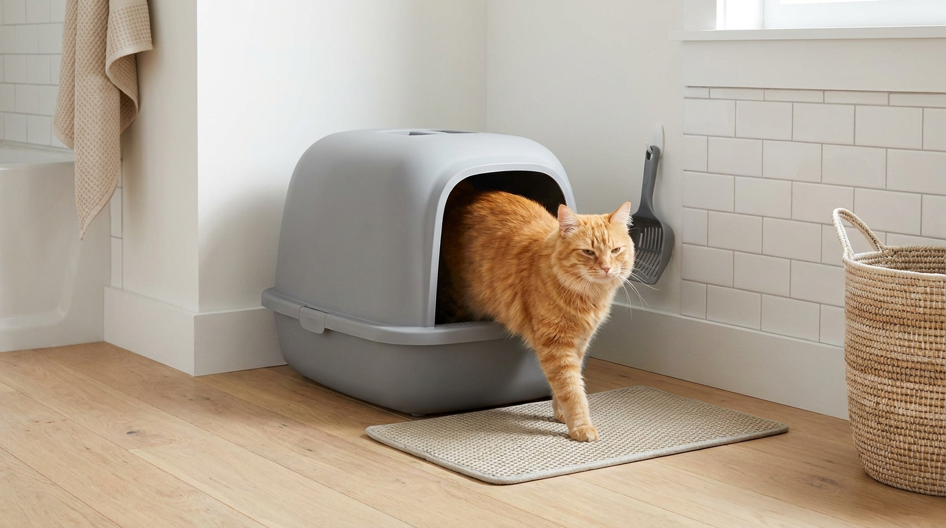 Caisse à litière pour chat : les modèles les plus pratiques du marché