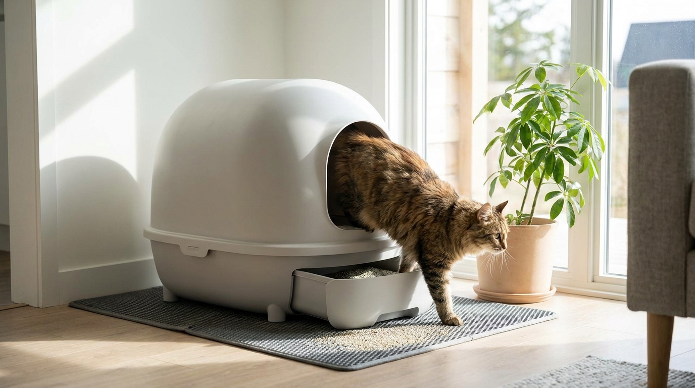 Litière automatique pour chat : guide d&rsquo;achat et comparatif