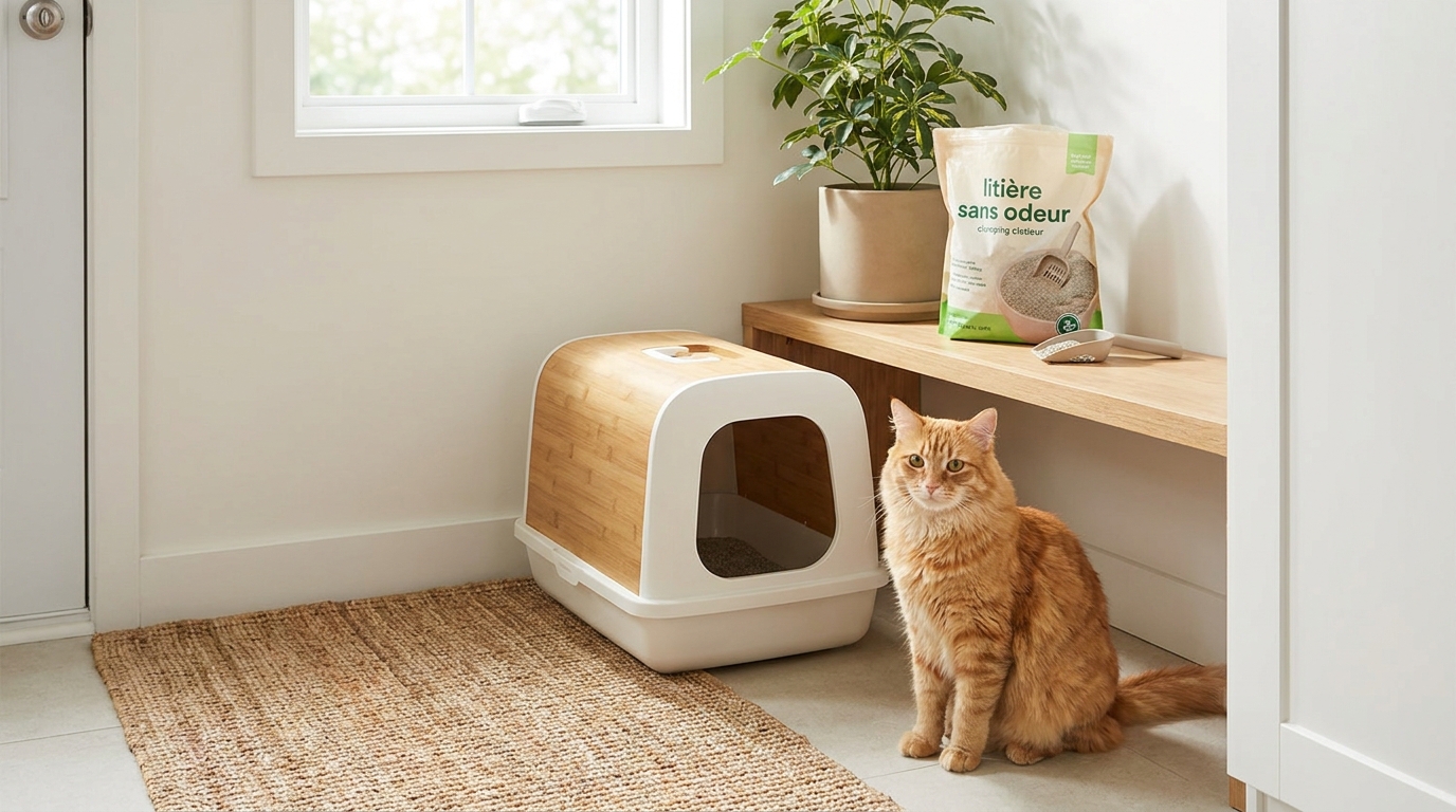 Litière sans odeur pour chat : les solutions vraiment efficaces