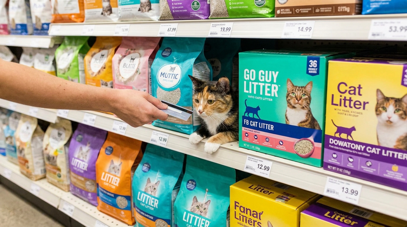 Combien coûte une litière pour chat : fourchettes de prix et conseils