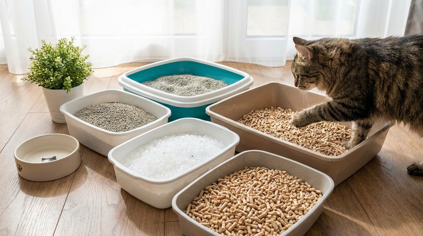 Quelle litière choisir pour son chat selon son profil et ses habitudes ?
