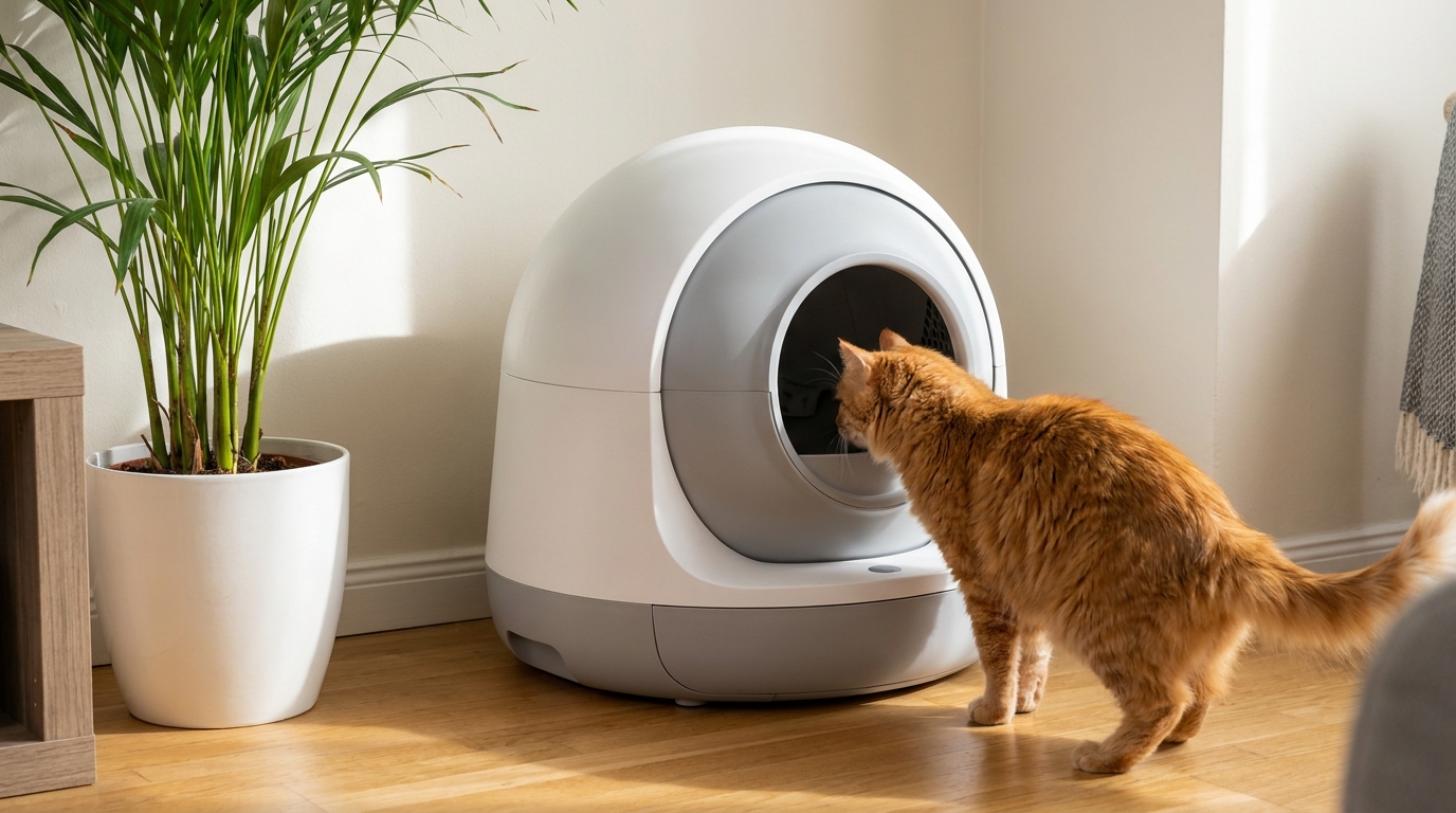Robot litière pour chat : les modèles haut de gamme passés au crible