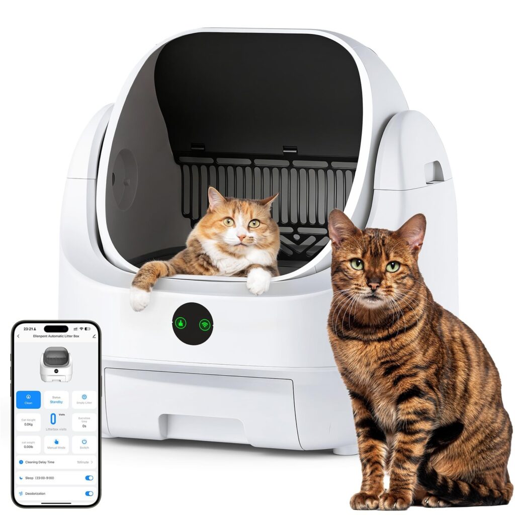 Ellenpent Litière Chat Autonettoyante Ouverte : Avis Complet 2026