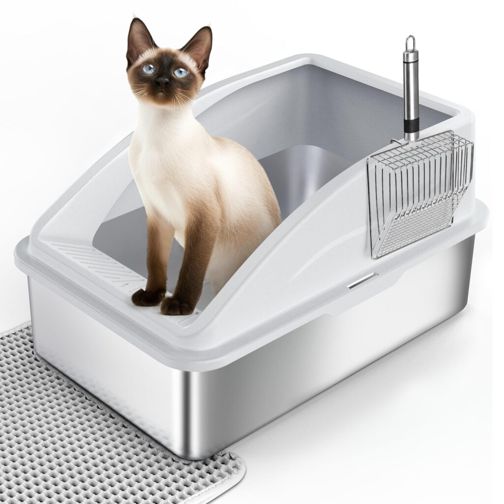 FURTIME Bac à Litière en Inox : Avis Complet et Test