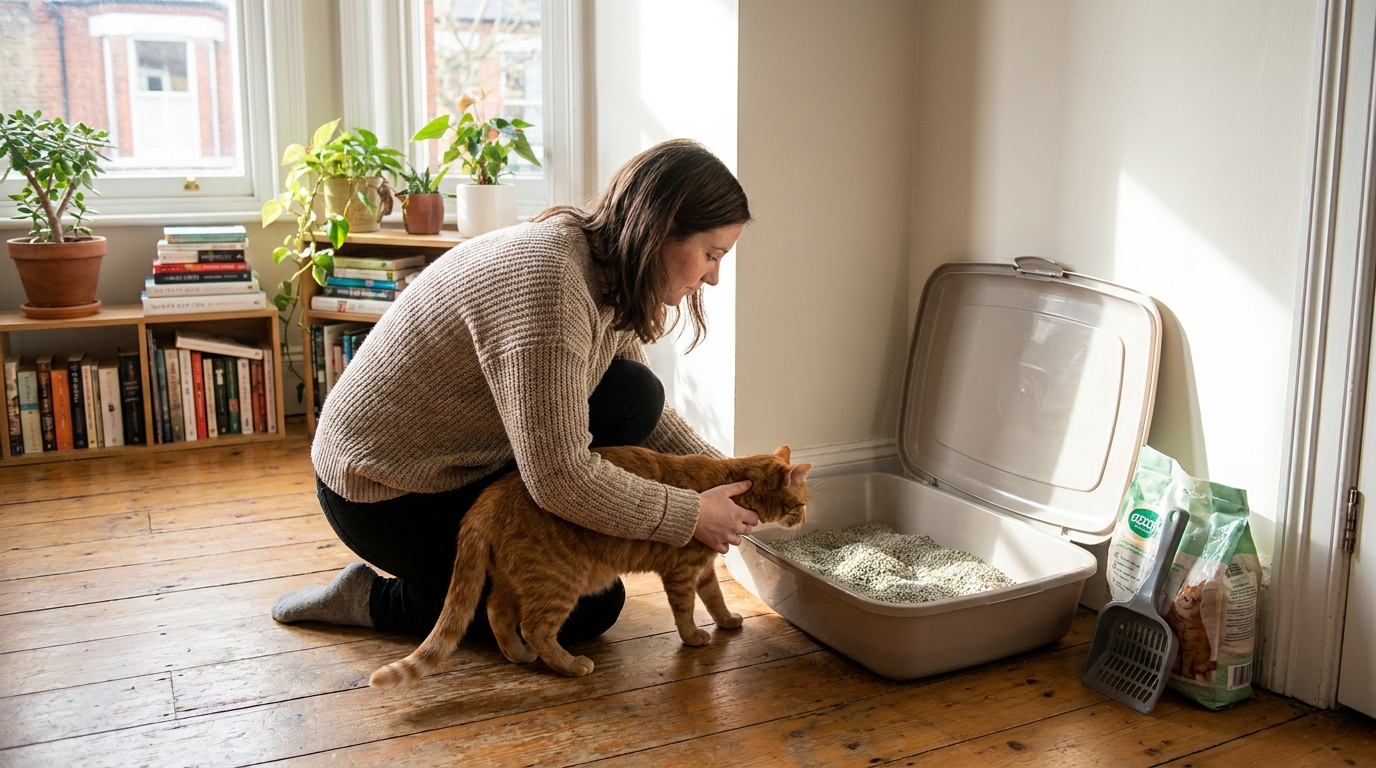 comment faire pour que mon chat retourne dans sa litière en situation réelle