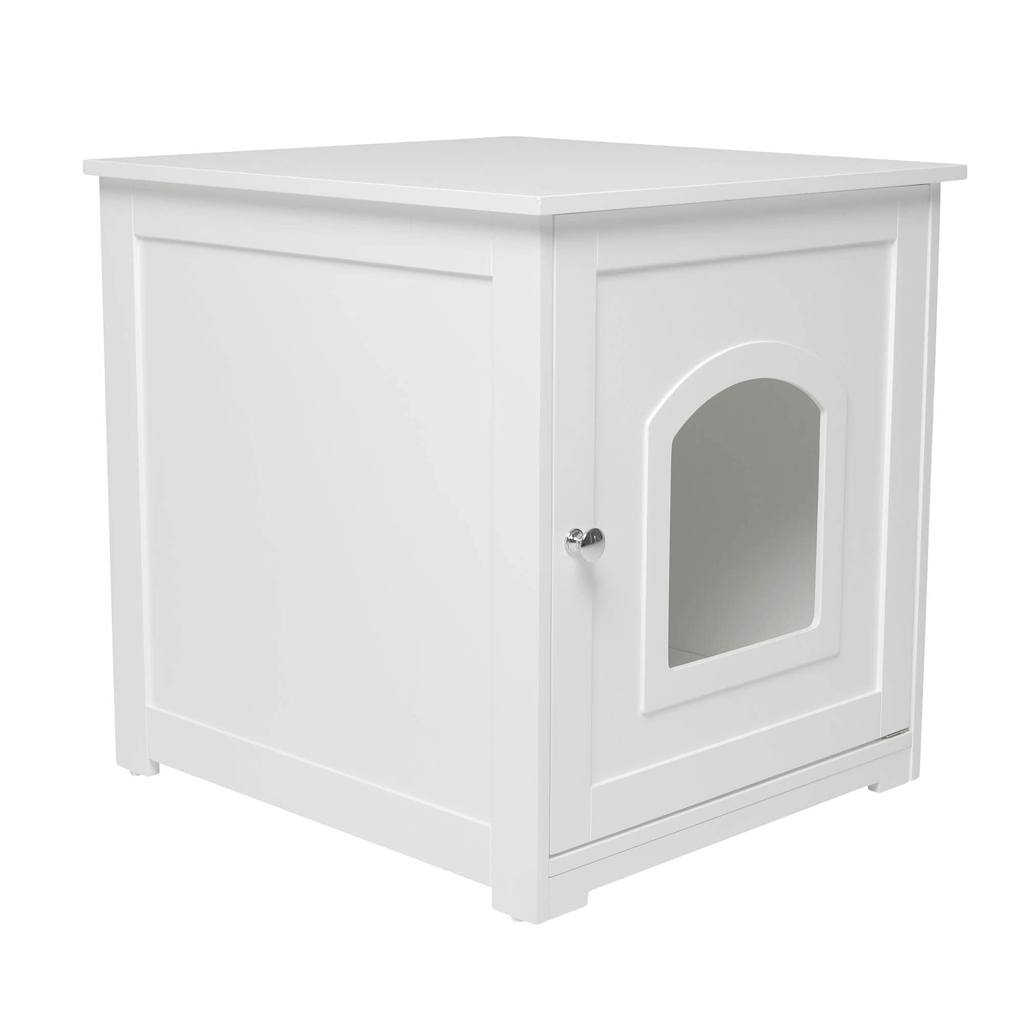 zoovilla Kitty Litter Loo : Avis Complet sur ce Meuble Litière Blanc